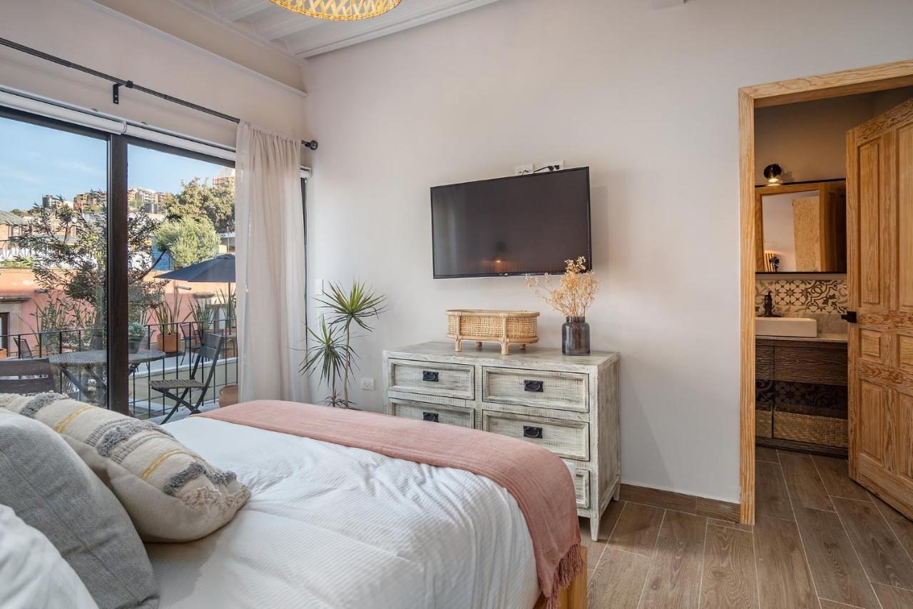 Casa Pandurata Luxury Apartments In Centro, Сан-Міґель-де-Альєнде Екстер'єр фото